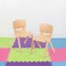 Flash Furniture Natural Plastic Stackable School Chair with 12" Seat Height, PK2 2-YU-YCX-001-NAT-GG - alternate 7